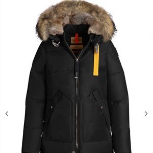 Women's Black Parajumper Long Bear Parka